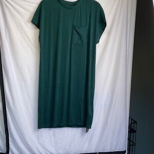 DR Dresin Emerald Green Mini Dress with Pocket
